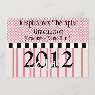 Respiratory Therapist  Graduation Invitations