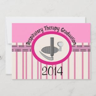 Respiratory Therapist Graduation Invitations 2014