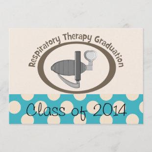 Respiratory Therapist Graduation Invitations 2014