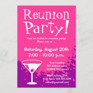 Reunion party invitations | Custom invites