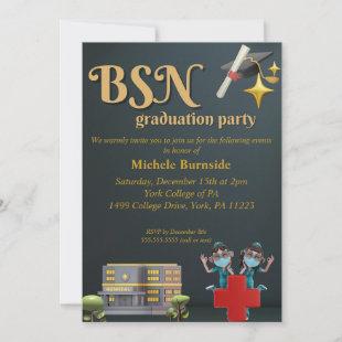 rn graduation invitations
