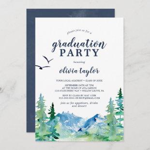 Rocky Mountain Graduation Party Invitation