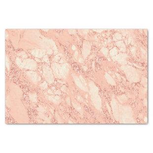 Rose Gold Marble, Decoupage or Gift Bag Stuffing Tissue Paper