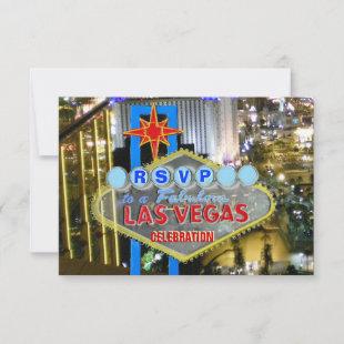 RSVP cards Las Vegas Special Event