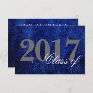 Sapphire Grad | Blue Royal Cobalt Azure Year Invitation