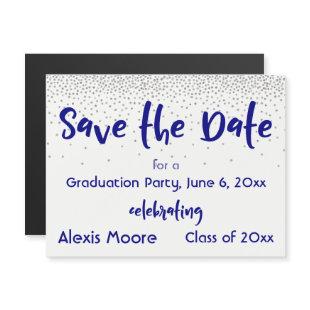 Save the Date Graduation Date Magnetic Card