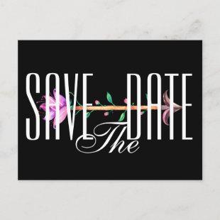 Save the Date Postcard Invitation
