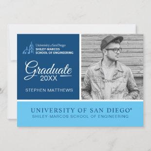 Shiley-Marcos School of Engineering | Graduation Invitation