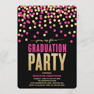 Shimmer & Shine | Graduation Party Invitation