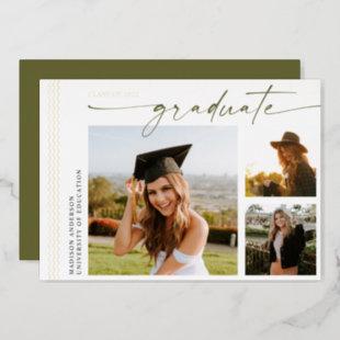 Signature Graduate | Photo Foil Grad Announcement
