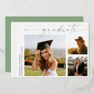 Signature Graduate | Photo Foil Grad Announcement