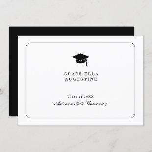 Simple Graduation Announcement