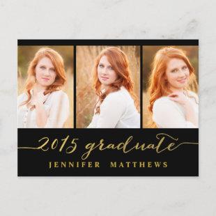 Simple Photo Collage | Graduation Party Invitation