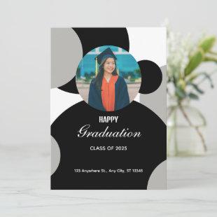 Sleek and Sophisticated Graduation Announcements