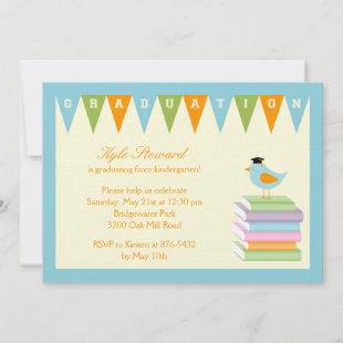 Smart Birdie Graduation Party Invitation