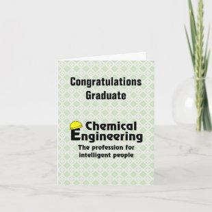 Smart Chemical Engineer  Graduation Card