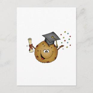 Smart Cookie Graduation Gift Announcement Postcard