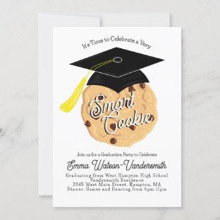 Smart Cookie Graduation Party Invitation