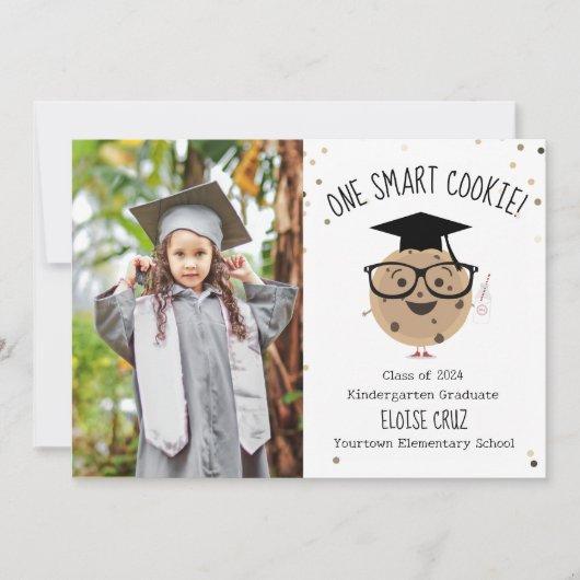 Smart Cookie Photo Kids Graduation Announcement