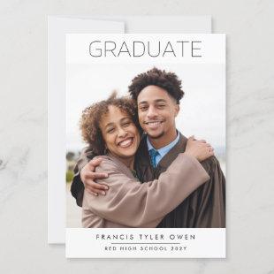 So Simple | This Is Me GRADUATE High School Photo Announcement