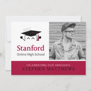 Stanford Online Highschool Graduation Announcement