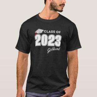 Style Graduate Class of 2023 Custom Name T-Shirt