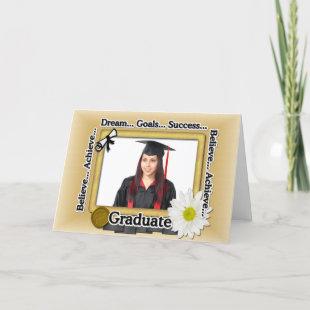 Success Photo Frame Graduation Card