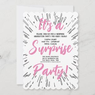 Surprise Party  Invitation