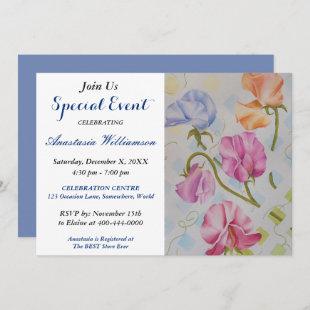 SWEET SIXTEEN PARTY EVENT INVITE