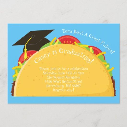 Taco Fiesta Graduation Party Mexican Invitation