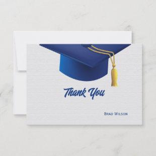 Tassel Worth the Hassle Graduation Thank You Card