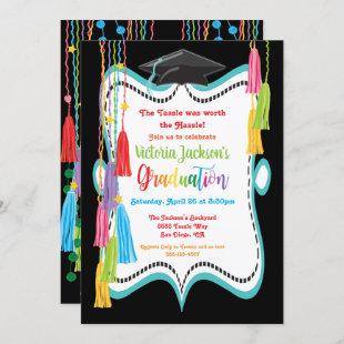 Tassle Graduation Party Invitation