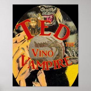 Ted the Vino Vampire Poster