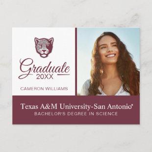 Texas A&M University-San Antonio | Jaguars Announcement Postcard