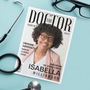 The Doctor Trendy Doctor Graduate Photo Magazine Announcement