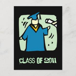 The Graduate Class of 2011 Graduation Postcard