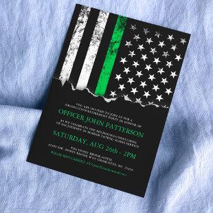 Thin Green Line American Flag Party|Event Invite