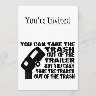 Trailer Trash Invitation