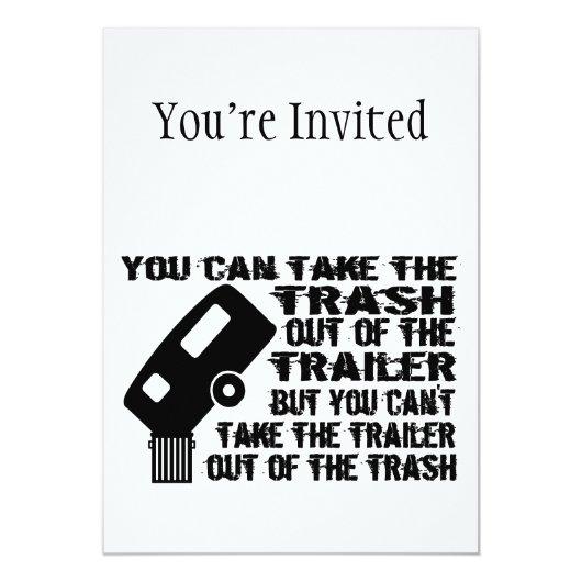 Trailer Trash Invitation