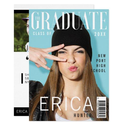 Trendy Magazine Cover Inspired Grad