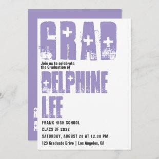Trendy Rustic Grunge Nurse Graduation Party Photo  Invitation
