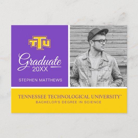 TTU | Graduation Announcement Postcard