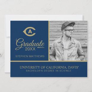 UC Davis C | Graduation Invitation