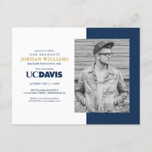 UC Davis Future Graduate Announcement Postcard