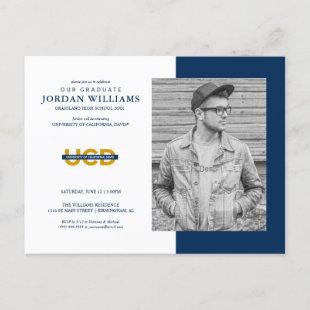 UCD Wordmark | Graduation Announcement Postcard