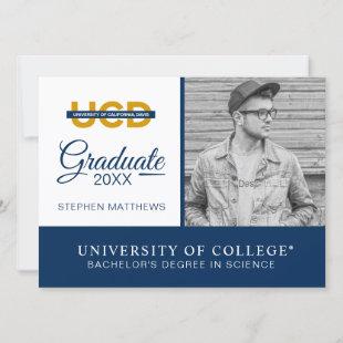 UCD Wordmark | Graduation Invitation