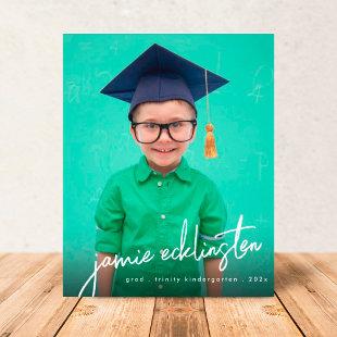 Unique Custom Text Photo Kindergarten Graduation A