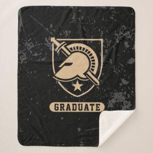 United States Military Academy Distressed Graduate Sherpa Blanket