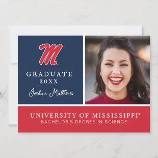 University of Mississippi | Script M Invitation