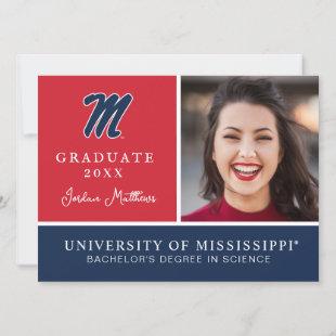 University of Mississippi | Script M Invitation